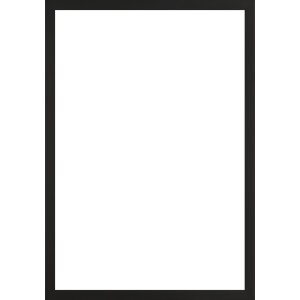 Деревяна рамка Вальтера Севілья чорна 21x29,7 см, прозоре...