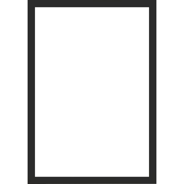 Вальтер деревяна рамка Валенсія прозоре скло чорне 20x28 см