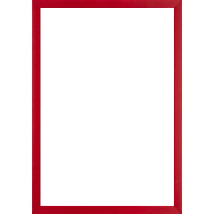 Вальтер деревяна рамка Валенсія прозоре скло червоне 40x60 см
