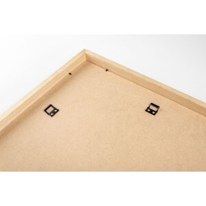 Деревяна рамка Walther Gijon біла 13x13 см, прозоре скло