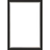Деревяна рамка Walther Gijon чорна 59.4x84.1 см прозоре скло