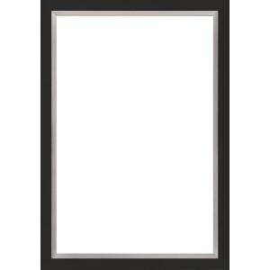 Деревяна рамка Walther Gijon чорна 7x10 см прозоре скло