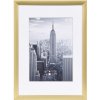 Алюмінієва рамка Henzo Manhattan gold 13x18 см з паспарту 9x13 см