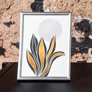 Пластикова рамка Napoli 18x24 см срібляста