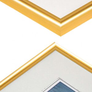 Пластиковая рамка Henzo Napoli 21x29,7 см золото Рамка для документов DIN A4