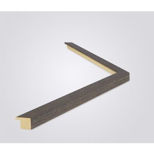 Деревяна рамка Walther Malaga сіра 45x60 см, прозоре скло