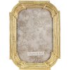 Clayre & Eef 2F0934 Фоторамка золотого цвета 14x2x18 см - 10x15 см