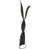 Clayre & Eef 5Y0998 Декоративный кролик голубой, бежевый 30x11x67 см