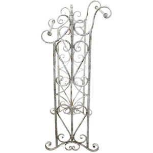 Clayre & Eef 5Y1012 Полотенцесушитель белый, серый 48x36x89 см