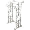 Clayre & Eef 5Y1012 Полотенцесушитель белый, серый 48x36x89 см