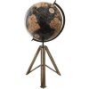 Clayre & Eef 64934 Глобус декоративный черный, коричневый 31x31x67 см