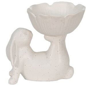 Clayre & Eef 6CE1429 Декоративный кролик белый...