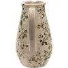 Декоративний глечик Clayre & Eef 6CE1456S зелений, коричневий, бежевий 16x12x22 см
