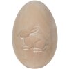 Clayre & Eef 6CE1486 Декоративное яйцо бежевый, коричневый 18x17x25 см