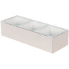 Деревяна скринька Clayre & Eef 6H1987W білий 33x12x7 см