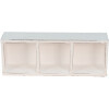 Деревяна скринька Clayre & Eef 6H1987W білий 33x12x7 см