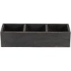 Деревяна скринька Clayre & Eef 6H1987Z чорна 33x12x7 см