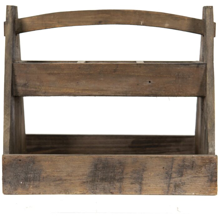 Коробка для зберігання Clayre & Eef 6H2076 коричнева 46x31x40 см