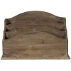 Підставка для листів Clayre & Eef 6H2112 коричнева 33x17x22 см