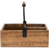 Коробка для зберігання Clayre & Eef 6H2139 коричнева 27x17x10 см