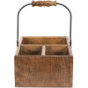 Коробка для зберігання Clayre & Eef 6H2139 коричнева 27x17x10 см