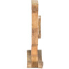 Clayre & Eef 6H2151M Декоративный кролик коричневый, розовый 14x7x25 см