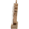 Clayre & Eef 6H2162M Декоративный петух белый, коричневый 15x5x19 см