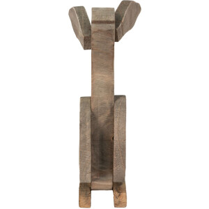 Clayre & Eef 6H2194 Декоративний кролик коричневий 23x11x33 см