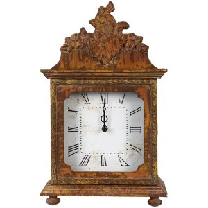 Clayre & Eef 6KL0747 Настольные часы коричневые...