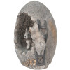 Clayre & Eef 6MG0022 Декоративне яйце сіре 33x25x21 см