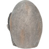 Clayre & Eef 6MG0022 Декоративне яйце сіре 33x25x21 см