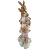 Clayre & Eef 6PR3540 Декоративний кролик рожевий, бежевий 11x6x18 см