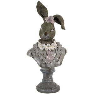 Clayre & Eef 6PR3544 Декоративный кролик бежевый,...