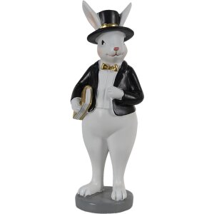 Clayre & Eef 6PR3572 Декоративный кролик черный,...