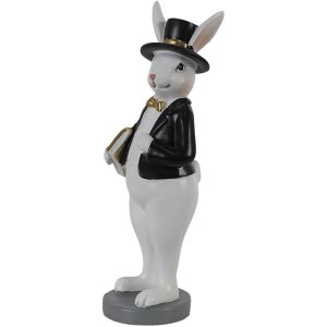Clayre & Eef 6PR3572 Декоративний кролик чорний,...