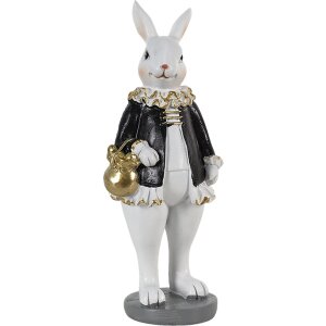 Clayre & Eef 6PR3577 Декоративний кролик чорний,...
