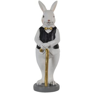 Clayre & Eef 6PR3584 Декоративний кролик чорний,...