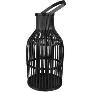 Ліхтар Clayre & Eef 6RO0591 Чорний Ø 23x39 см