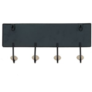 Clayre & Eef 6Y5014 Вешалка настенная красная 40x7x18 см
