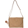 Clayre & Eef JZBG0260LCH Женская сумка коричневая 27x3x20 см