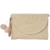 Clayre & Eef JZBG0260N Женская сумка бежевая 27x3x20 см