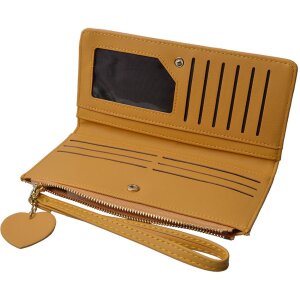 Гаманець Clayre & Eef JZWA0133Y жовтий 19x11 см