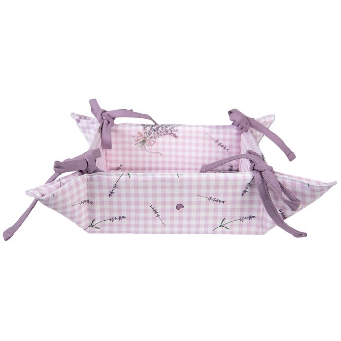 Clayre & Eef LAG47 Кошик для хліба 35x35x8 см