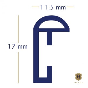 Пластикова рамка Наполі 40x60 см біла