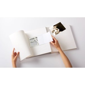 Весільний альбом Walther Sweet Heart 28x30,5 см 60 білих сторінок