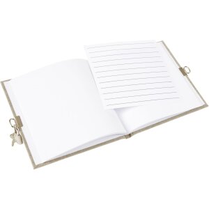 Ежедневник Goldbuch Летнее время бежевый 16,5x16,5 см 96 белых страниц