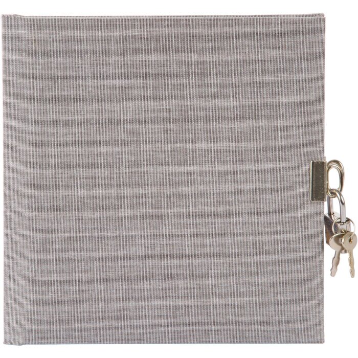 Ежедневник Goldbuch Летнее время серый 16,5x16,5 см 96 белых страниц