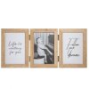 Henzo деревянная двойная рамка Piano 3 фото 13x18 см бежевый
