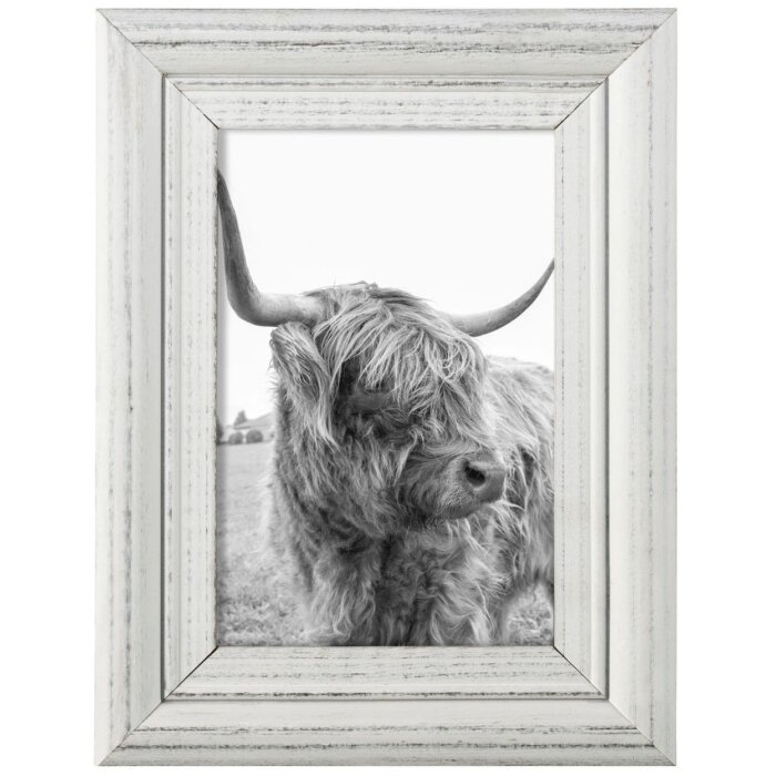 Деревяна фоторамка для портретів Hama Canuto White 10 x 15 см