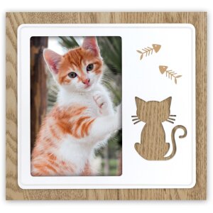 Фоторамка ZEP Duchessa кошка 10x15 см портретный формат
